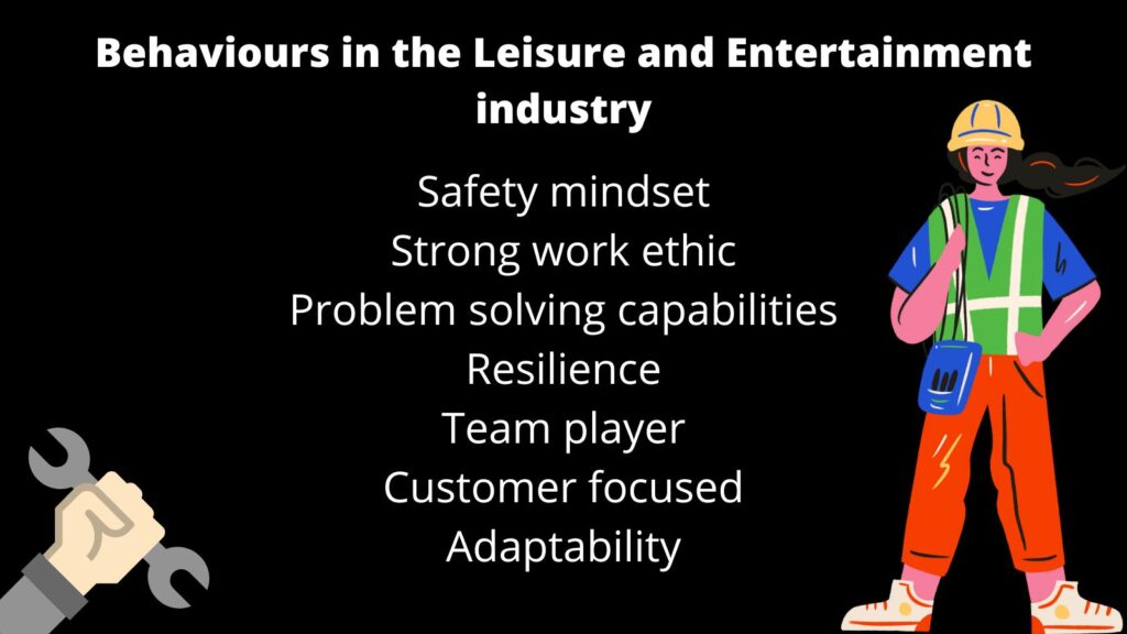 List of the behaviours that you will learn doing an Engineering Technician Apprenticeship