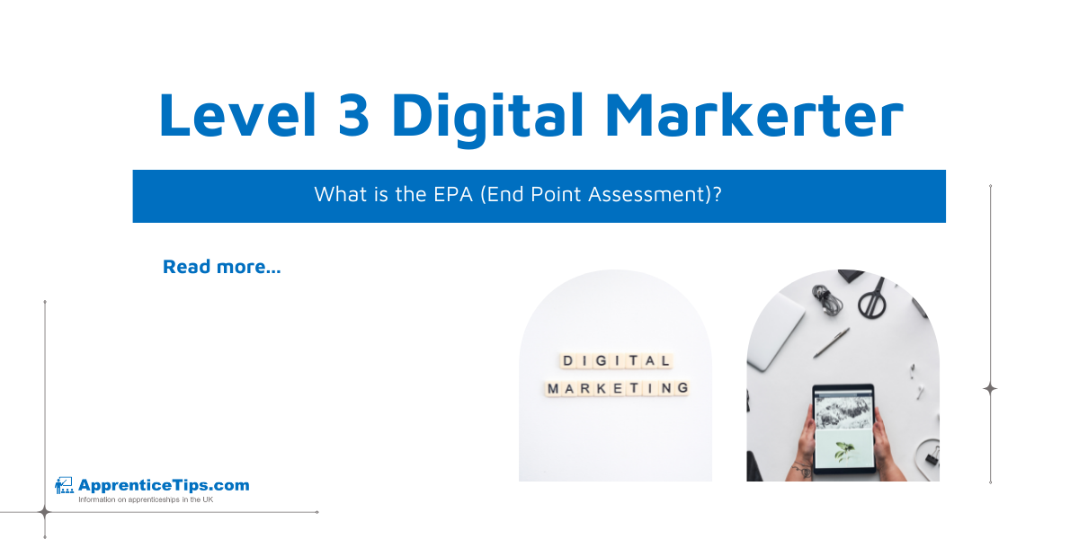 2 small images of a the text digital marketing and a ipad