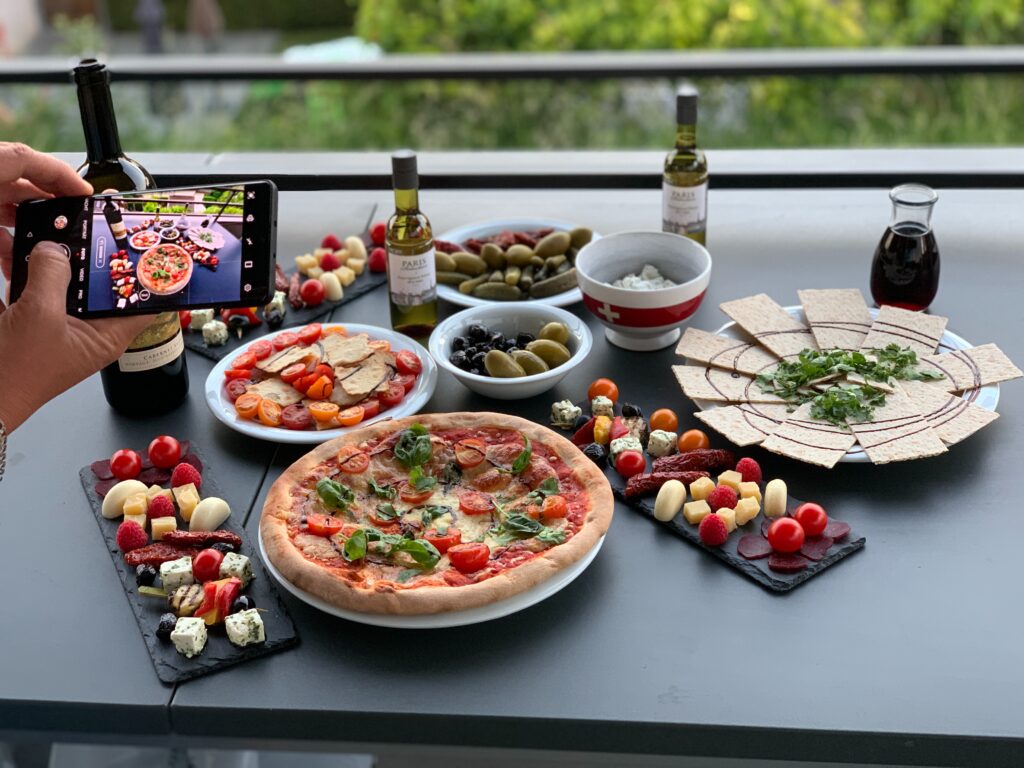 Picture of food for social media page