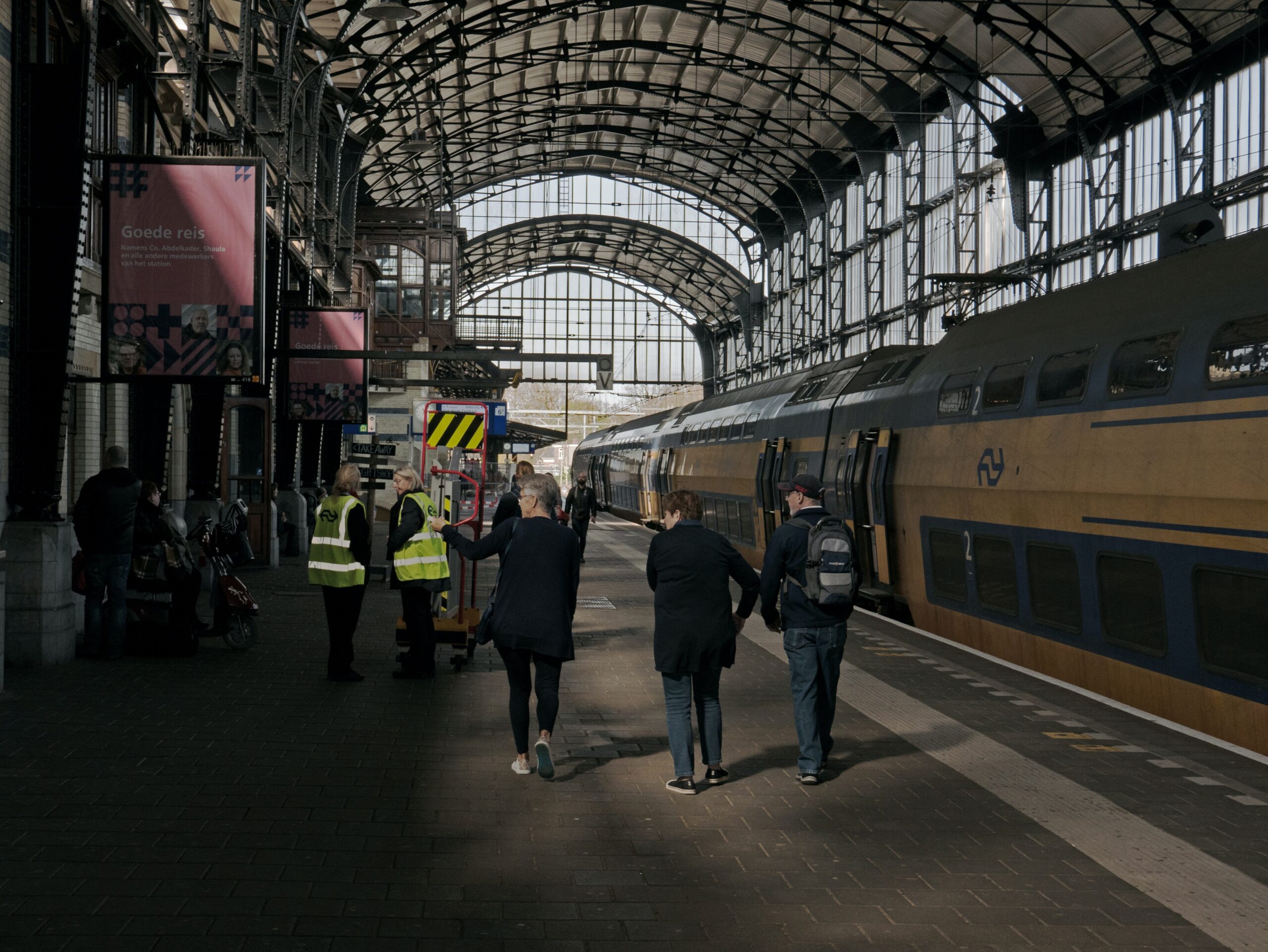 Picture with passengers
