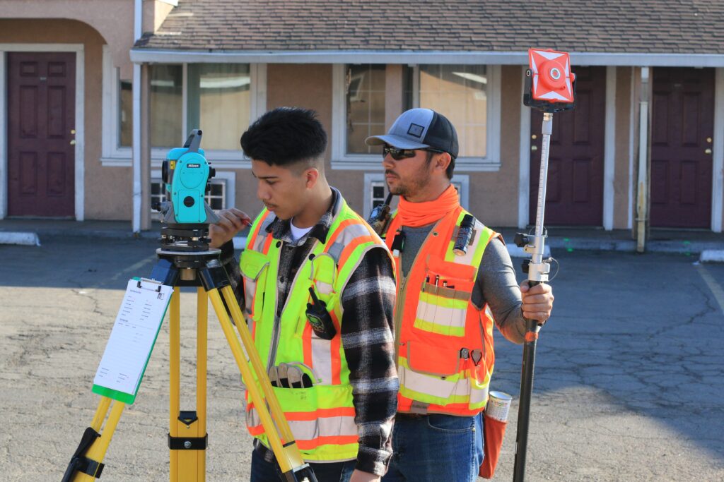 Thermal Insulation Technician apprentice at work on the construction site
